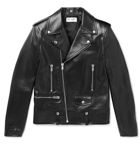 saint laurent replica leather jacket|saint laurent leather jacket price.